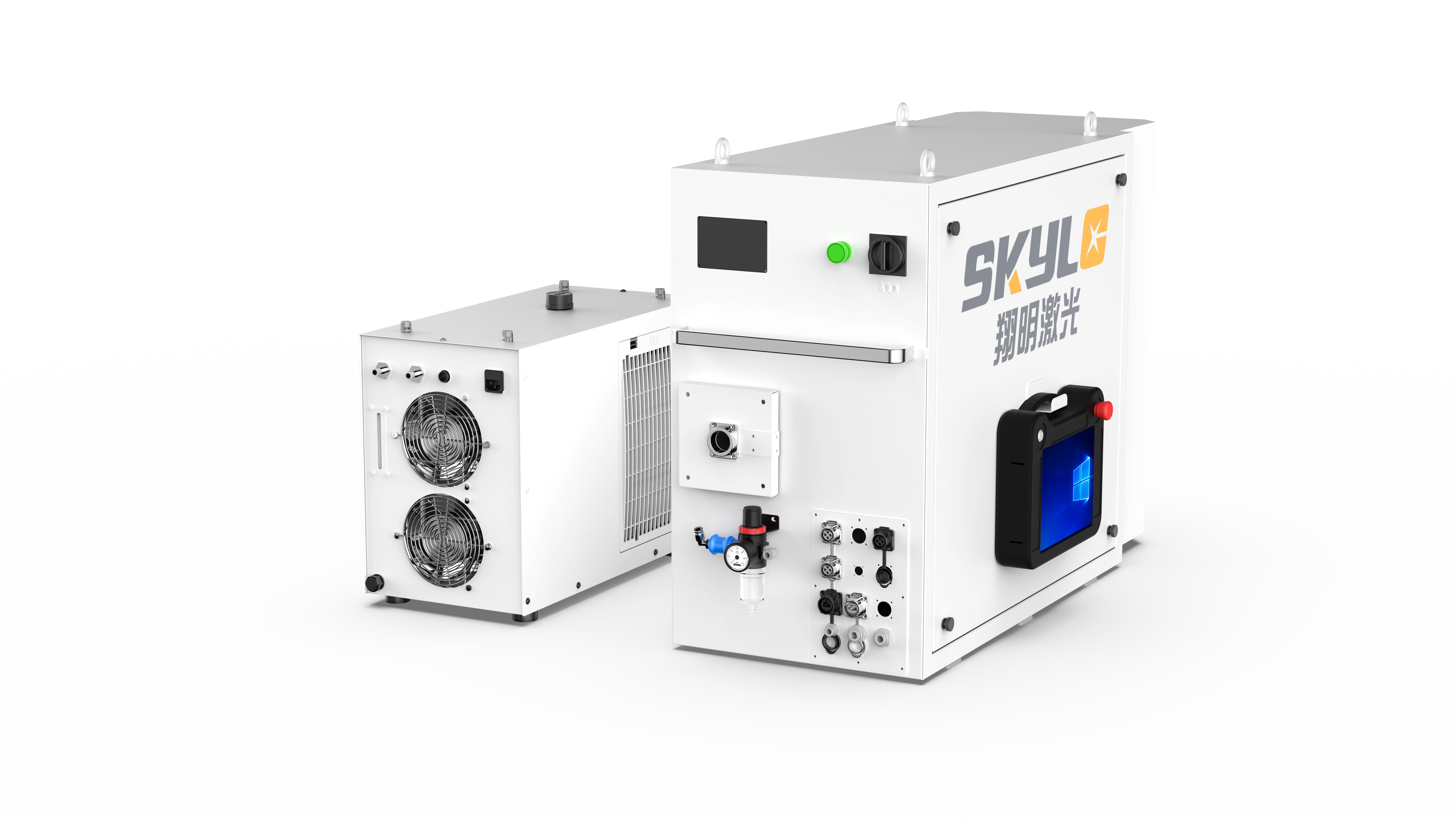 自动化脉冲激光清洗机100/200/300W